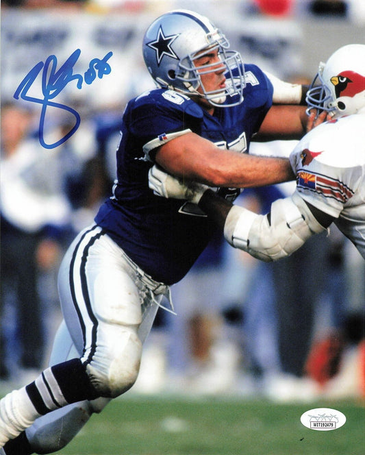 Tony Casillas signed 8x10 photo JSA COA Dallas Cowboys Autographed Picture