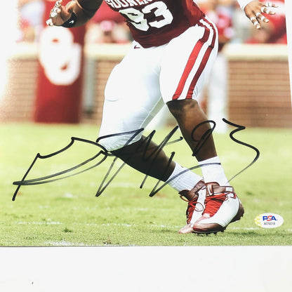 Gerald McCoy signed 11x14 photo PSA/DNA Oklahoma Sooners Autographed