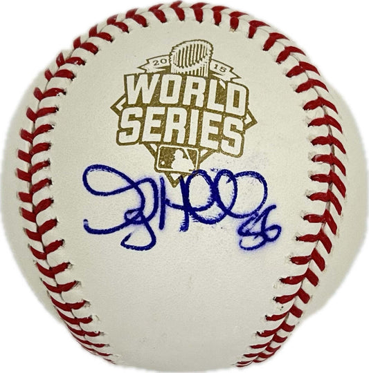 Greg Holland signed MLB Official Rawlings World Series baseball PSA/DNA autograp