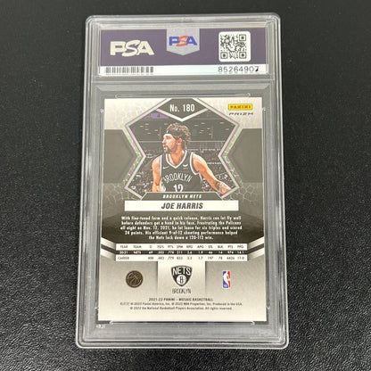 2022 Panini Prizm #180 Joe Harris Signed Card AUTO PSA Slabbed Brooklyn Nets