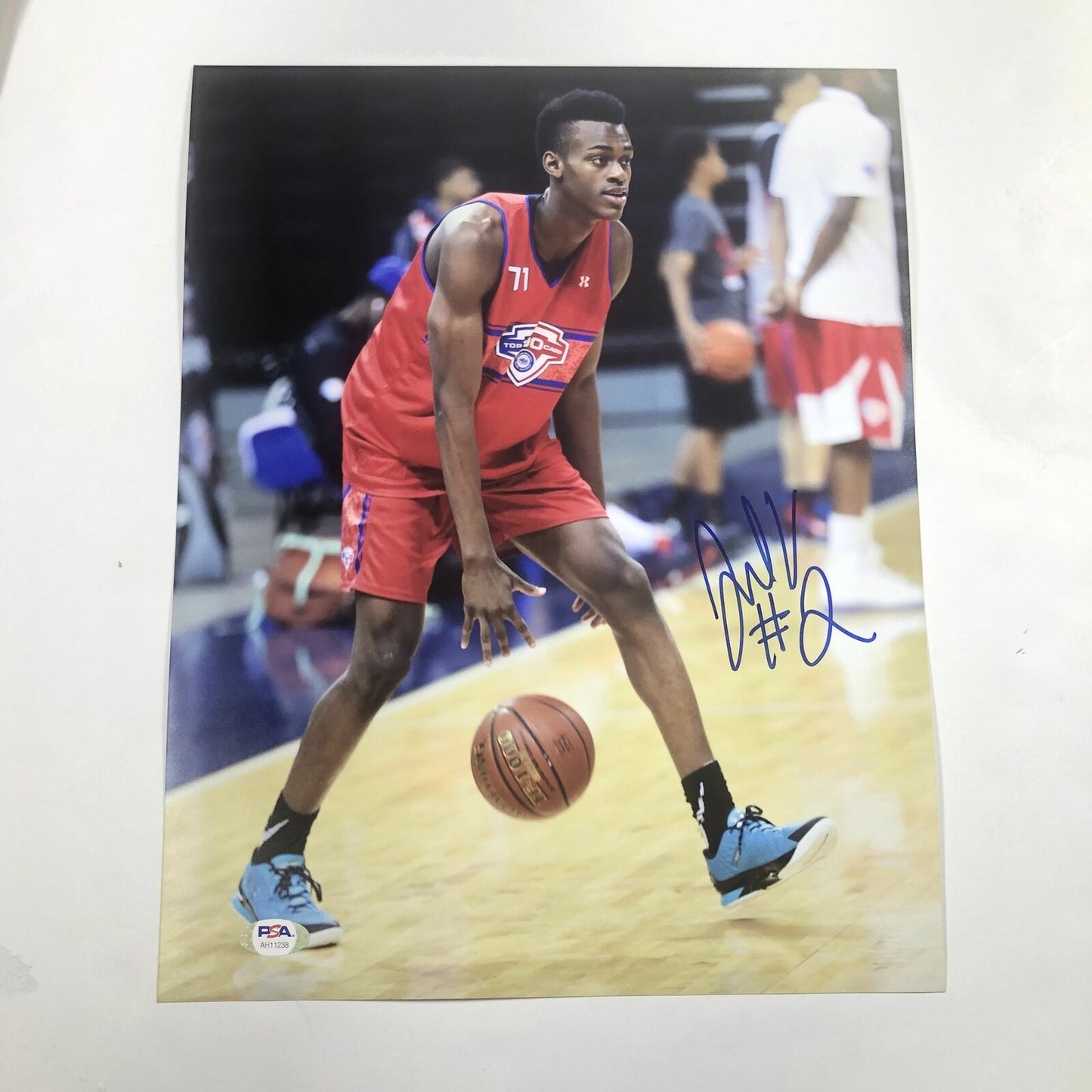 Jarred Vanderbilt Signed 11x14 Photo PSA/DNA Denver Nuggets Autographed