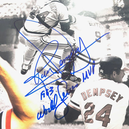 Rick Dempsey signed 11x14 Photo PSA/DNA Orioles autographed