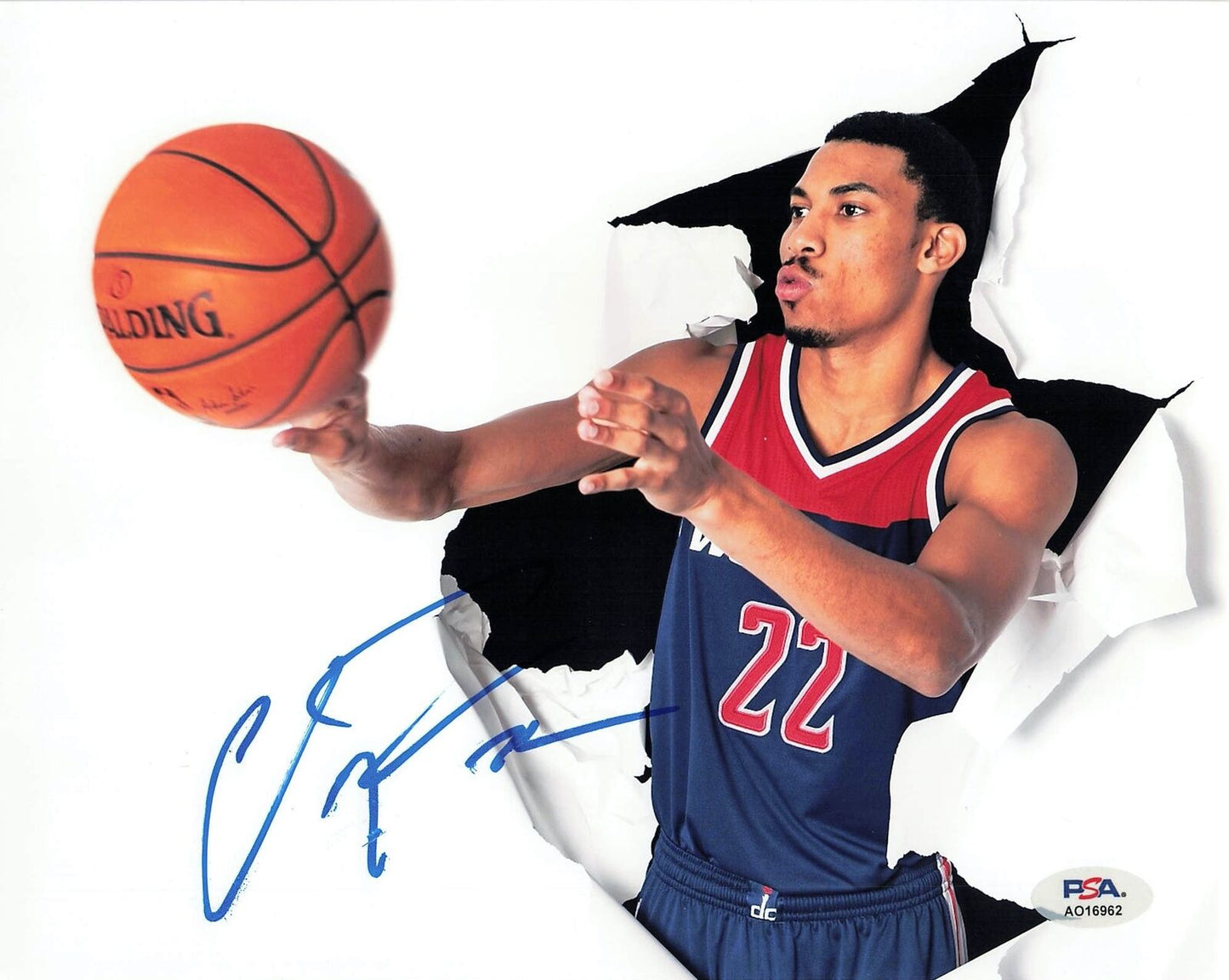 Otto Porter Jr. signed 8x10 photo PSA/DNA Washington Wizards Autographed