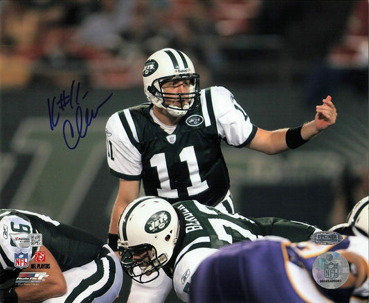 Kellen Clemens signed 8x10 photo Fanatics New York Jets Autographed