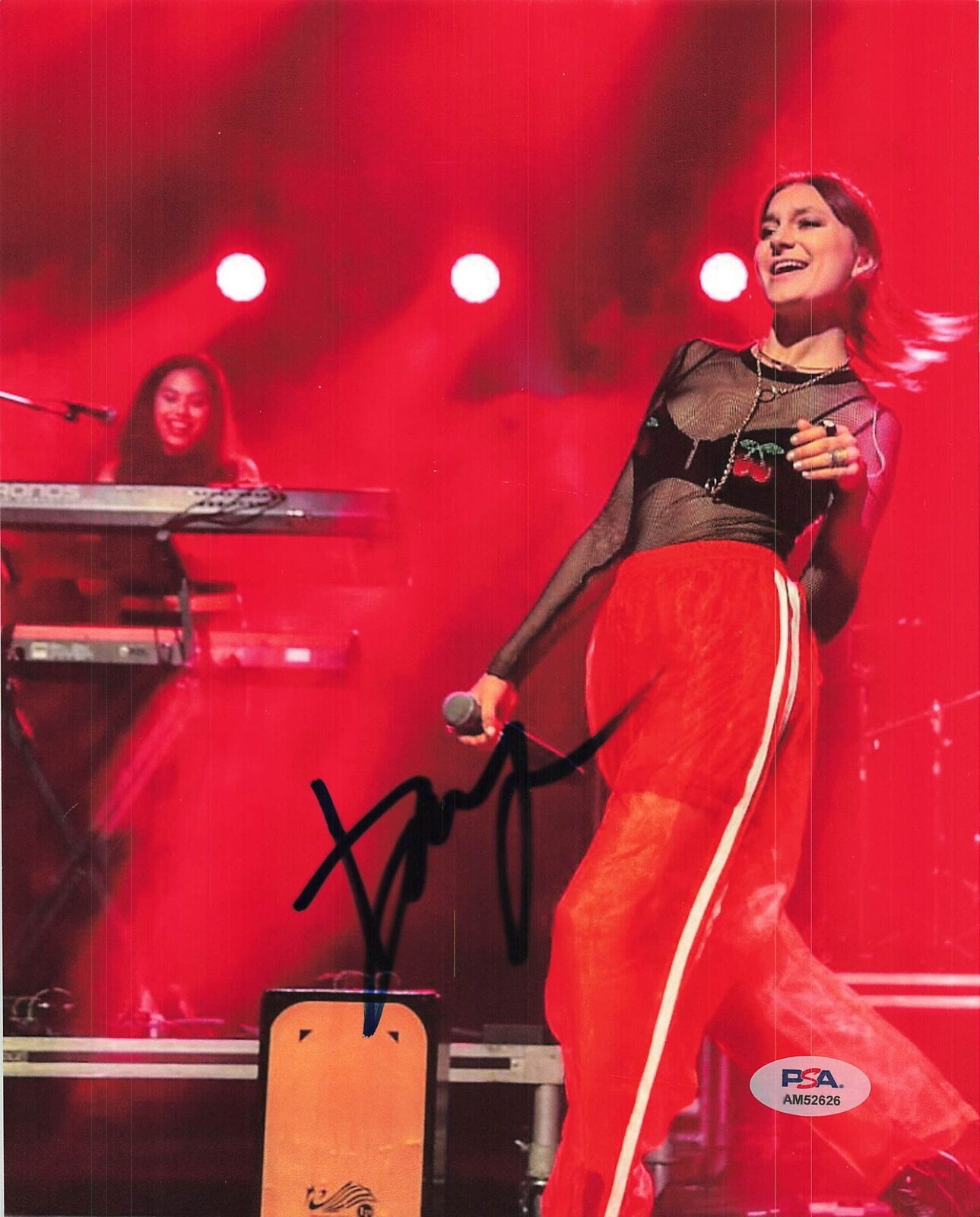 Daya signed 8x10 photo PSA/DNA Autographed Singer