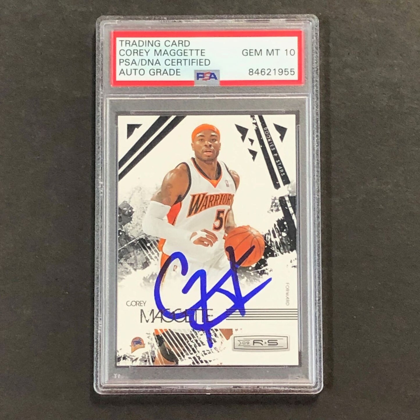 2009-10 Panini Rookies & Stars #29 Corey Maggette Signed Card AUTO 10 PSA Slabbe