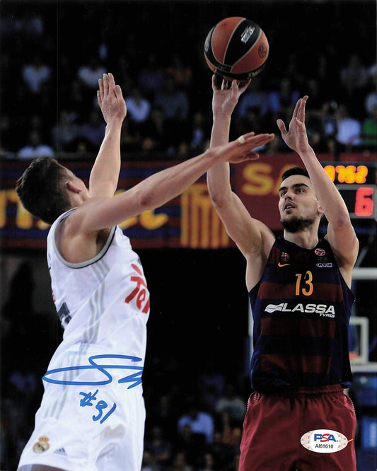 Tomas Satoransky signed 8x10 photo PSA/DNA Chicago Bulls Autographed