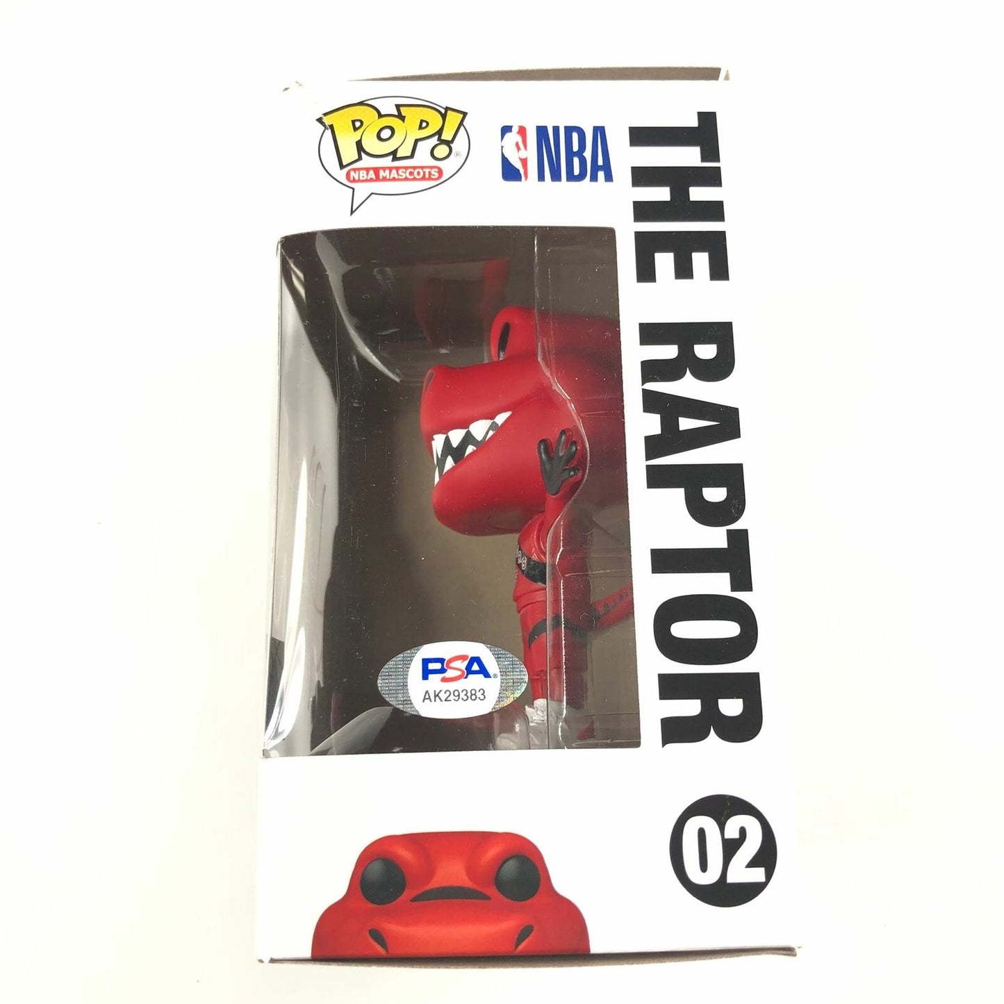 KHEM BIRCH Signed The Raptor Funko Pop PSA/DNA Toronto Raptors Autographed