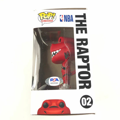 KHEM BIRCH Signed The Raptor Funko Pop PSA/DNA Toronto Raptors Autographed