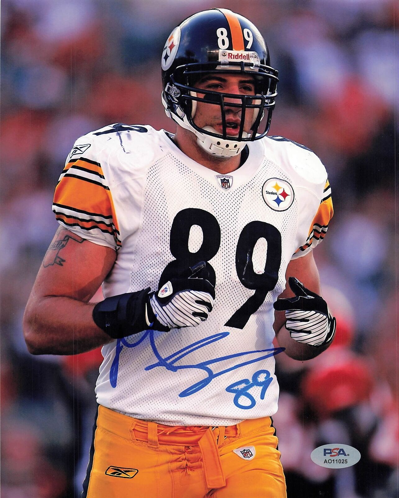 Matt Spaeth signed 8x10 photo PSA/DNA Steelers Autographed