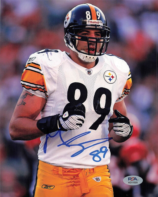 Matt Spaeth signed 8x10 photo PSA/DNA Steelers Autographed