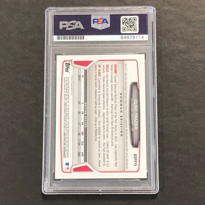 2014 Bowman Draft #BDP15 Clint Frazier Signed Card PSA Slabbed Auto Cleveland