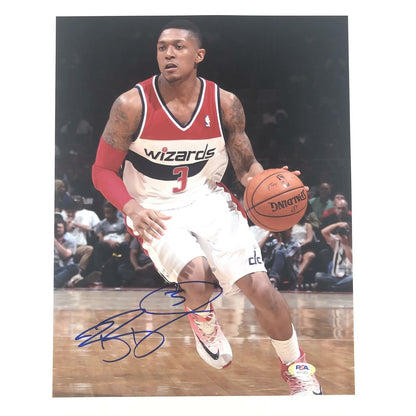 Bradley Beal signed 11x14 photo PSA/DNA Washington Wizards Autographed