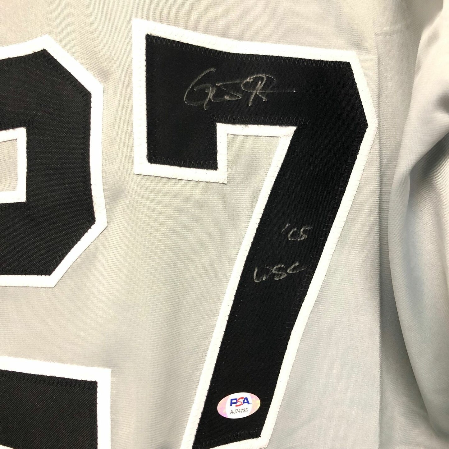 GEOFF BLUM signed jersey PSA/DNA Chicago White Sox Autographed