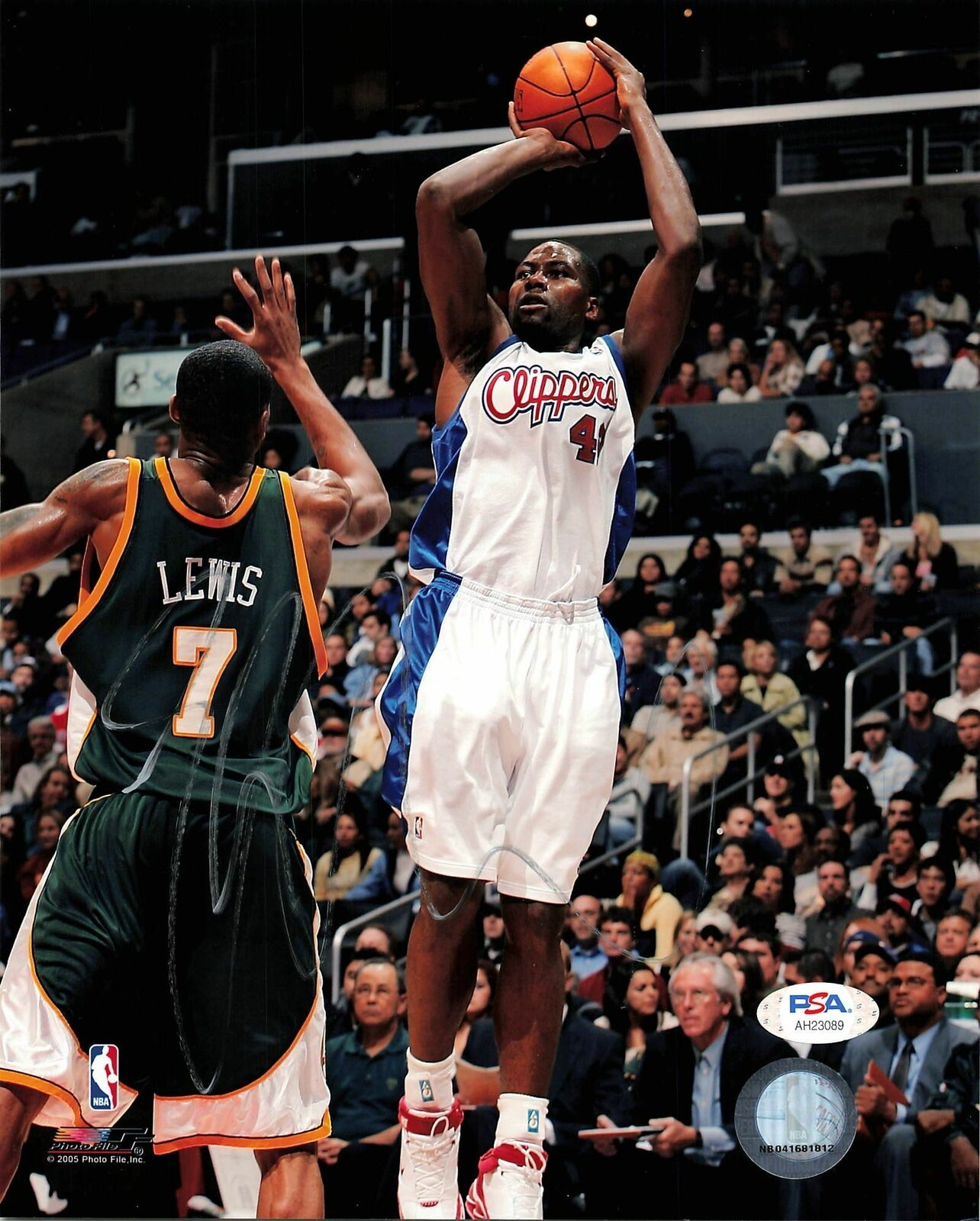 Reggie Bullock signed 8x10 photo PSA/DNA Los Angeles Clippers Autographed