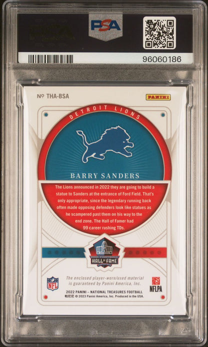 2022 National Treasures Treasures of the Hall Relics TRS/HL RLC-HOLO Silver #BSA