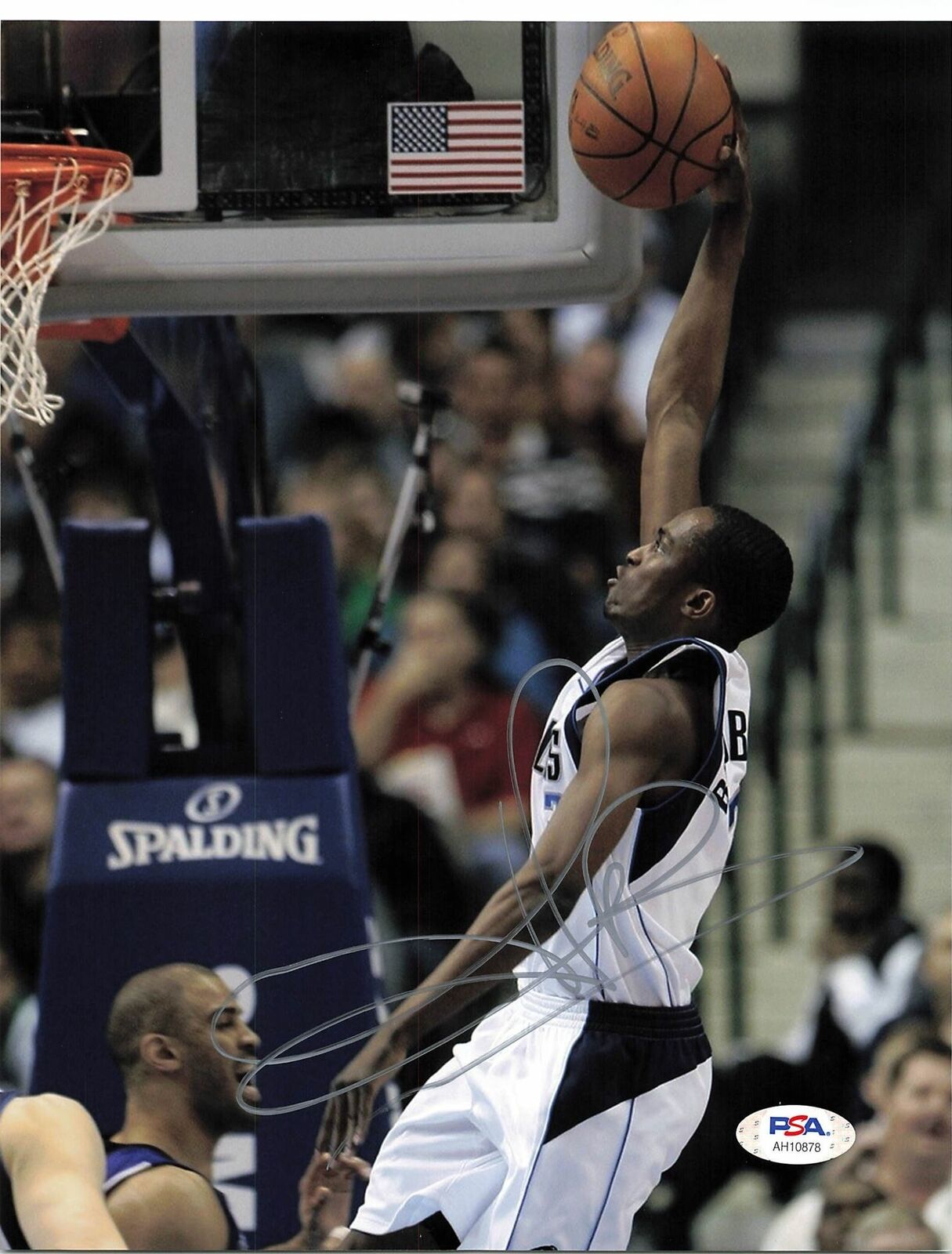 Rodrigue Beaubois signed 8x10 photo PSA/DNA Dallas Mavericks Autographed