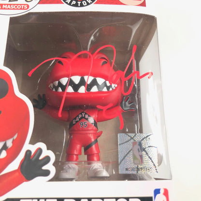 JAMAAL MAGLOIRE Signed The Raptor Funko Pop PSA/DNA Toronto Raptors Autographed