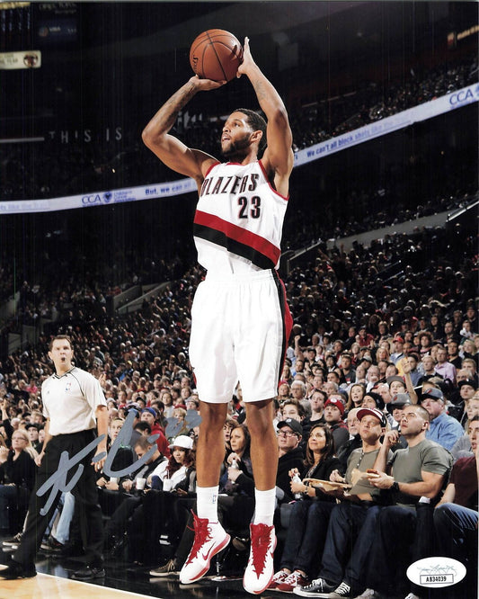 Allen Crabbe signed 8x10 photo JSA Trailblazers Autographed