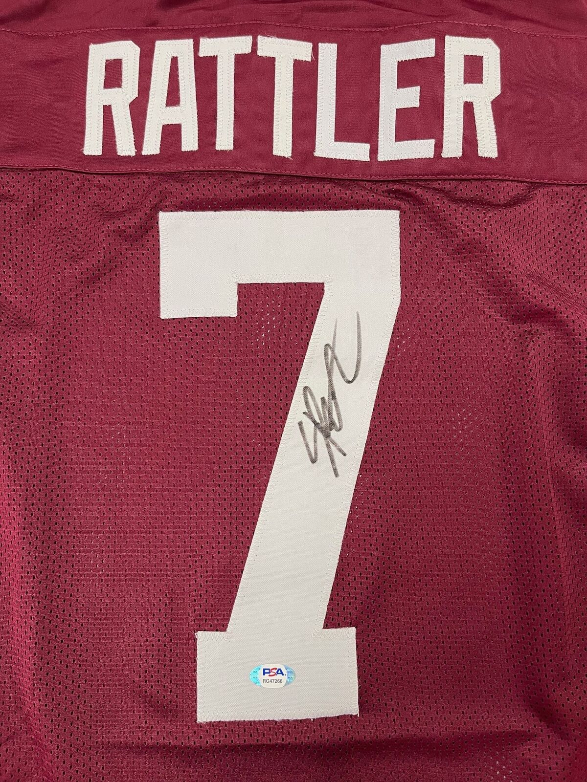 Spencer Rattler Signed Jersey PSA/DNA South Carolina Gamecocks Autographed