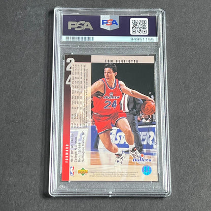 1993-94 Upper Deck #44 Tom Gugliotta Signed AUTO PSA Slabbed Suns