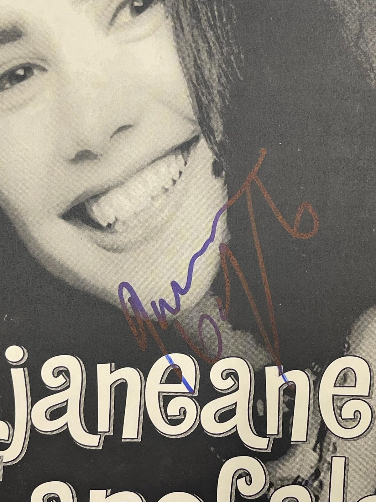 Janeane Garofalo Signed Poster PSA Autographed