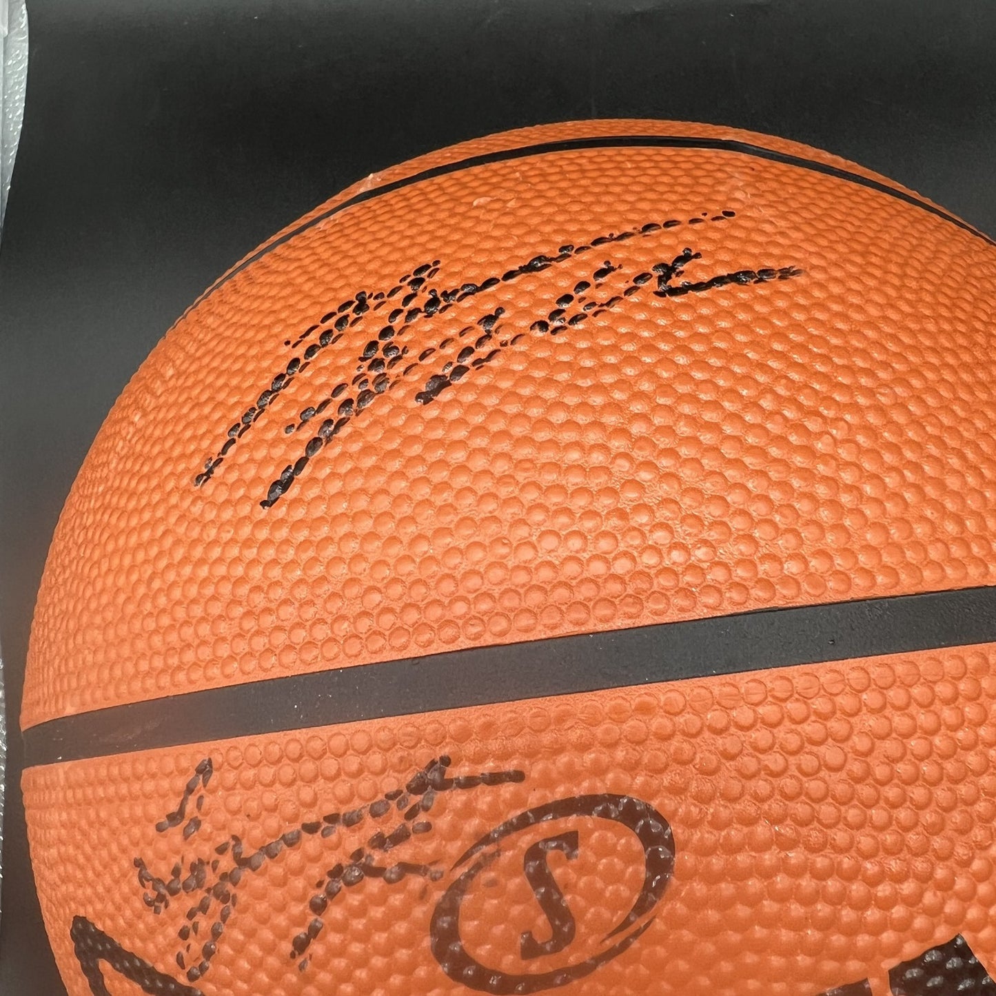 Tyronn Lue & Mason Plumlee Signed Basketball PSA Los Angeles Clippers