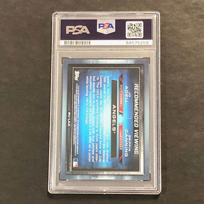 2017 Bowman Chrome #RV-LAA Jo Adell Signed Card PSA Slabbed Auto Angels