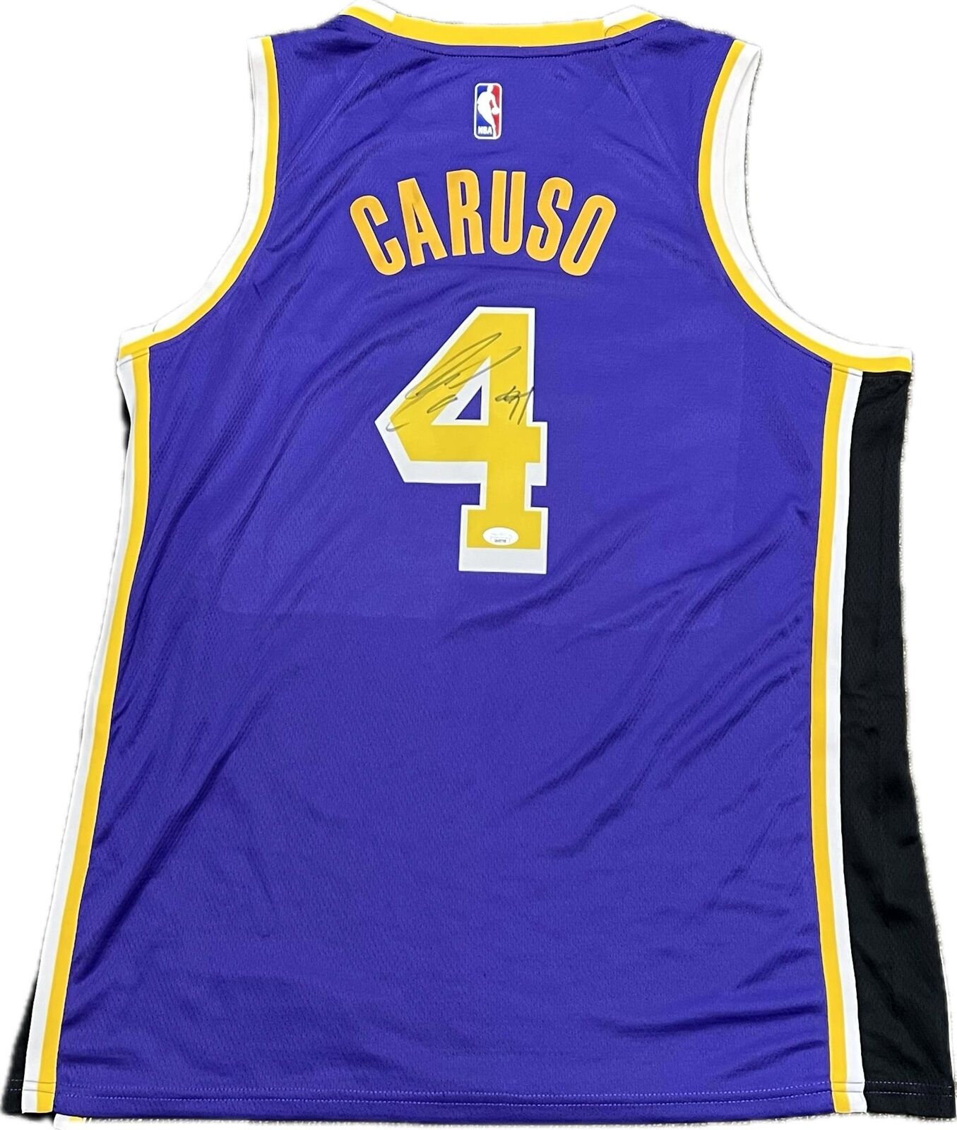 Alex Caruso Signed Jersey JSA Los Angeles Lakers Autographed