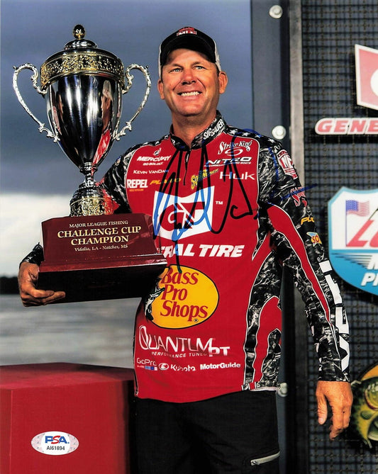 Kevin Vandam signed 8x10 photo PSA/DNA Autographed