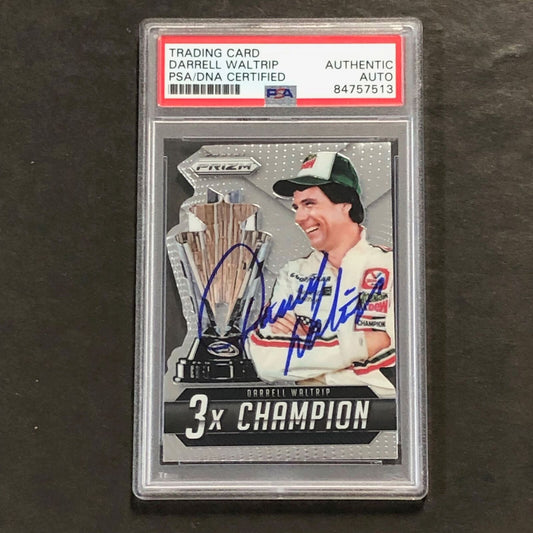 2016 Panini Prizm #4 Darrell Waltrip Signed Card AUTO PSA Slabbed Nascar