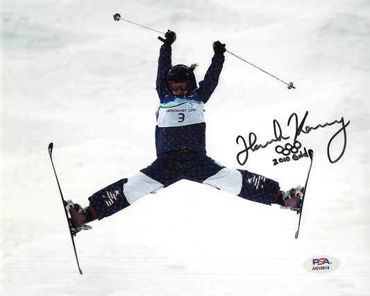 Hannah Kearney signed 8x10 photo PSA/DNA Team USA Ski Autographed