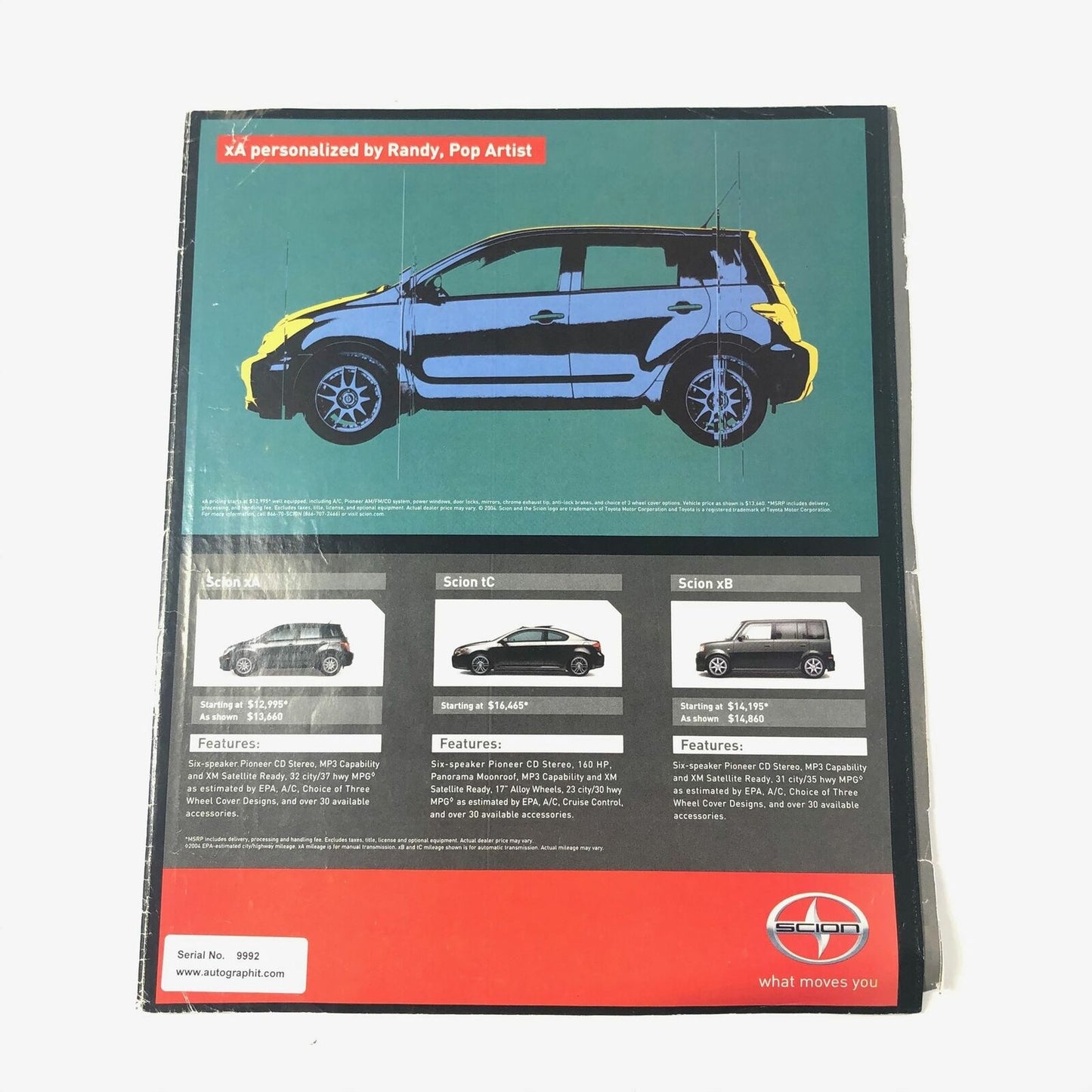 Shaquille O'Neal Cedric The Entertainer Signed ESPN Magazine PSA/DNA