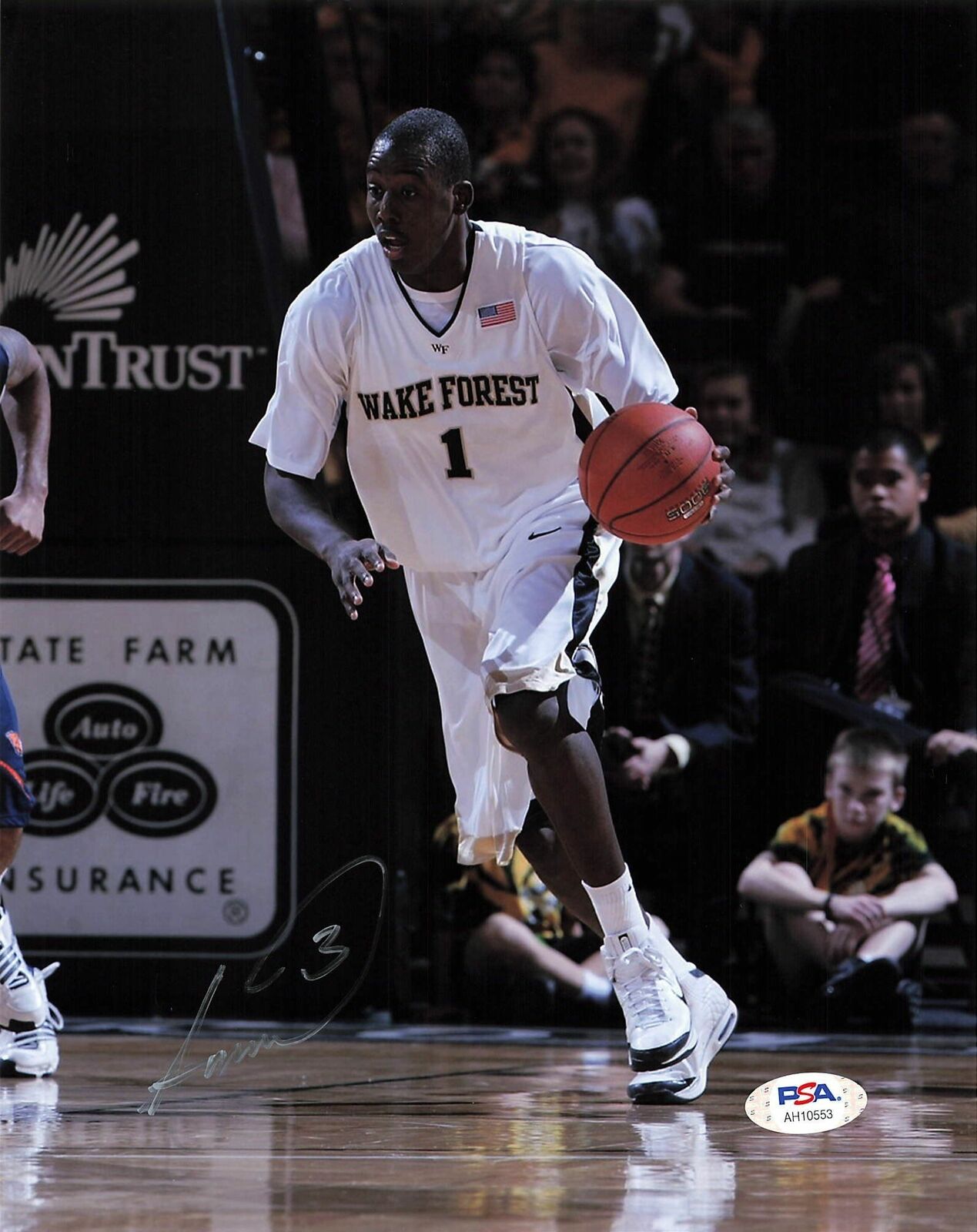 Al-Farouq Aminu signed 8x10 photo PSA/DNA Wake Forest Autographed