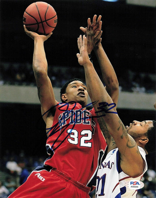 Jajuan Johnson signed 8x10 photo PSA/DNA Richmond Autographed
