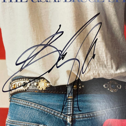 Bruce Springsteen signed Born in the USA LP Vinyl PSA/DNA Album autographed