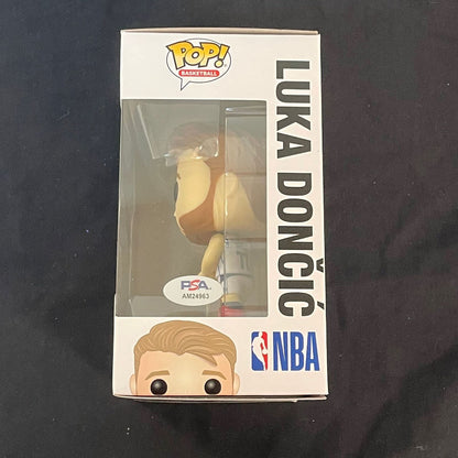 Luka Doncic signed Funko Pop! PSA/DNA Dallas Mavericks Autographed