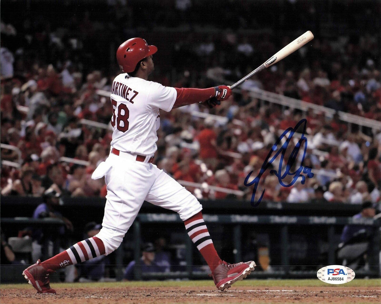 JOSE MARTINEZ signed 8x10 photo PSA/DNA St. Louis Cardinals Autographed