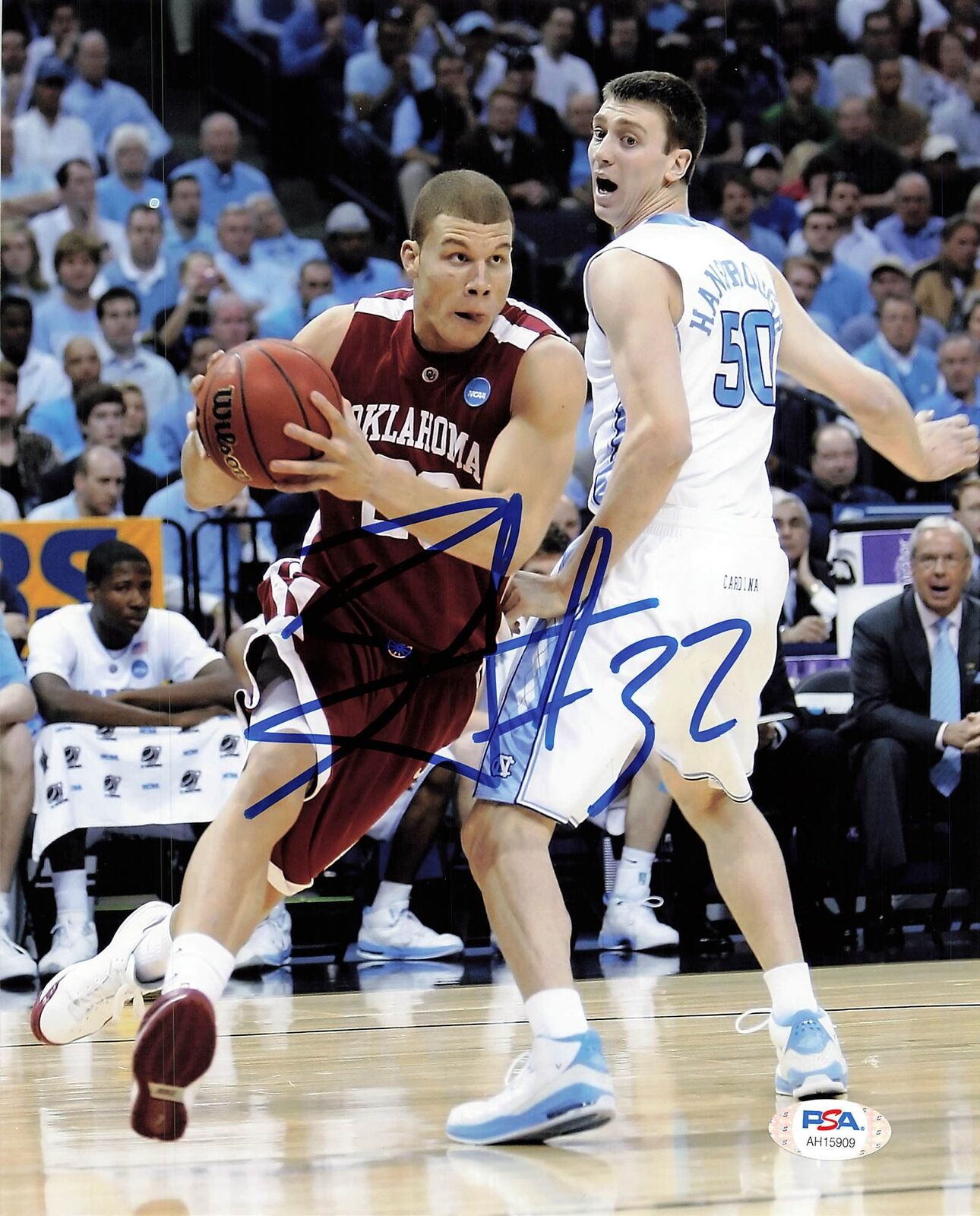 Blake Griffin signed 8x10 photo PSA/DNA Oklahoma Sooners Autographed Clippers