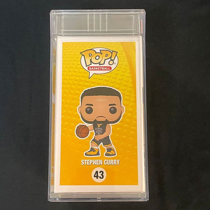 Stephen Curry Encapsulated Funko Pop #43 PSA NM-MT 9 Warriors