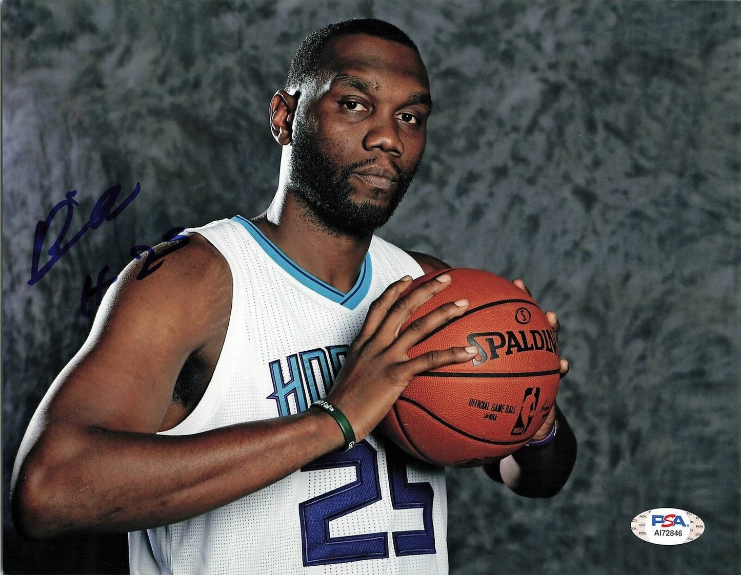 Al Jefferson signed 8x10 photo PSA/DNA Charlotte Hornets Autographed