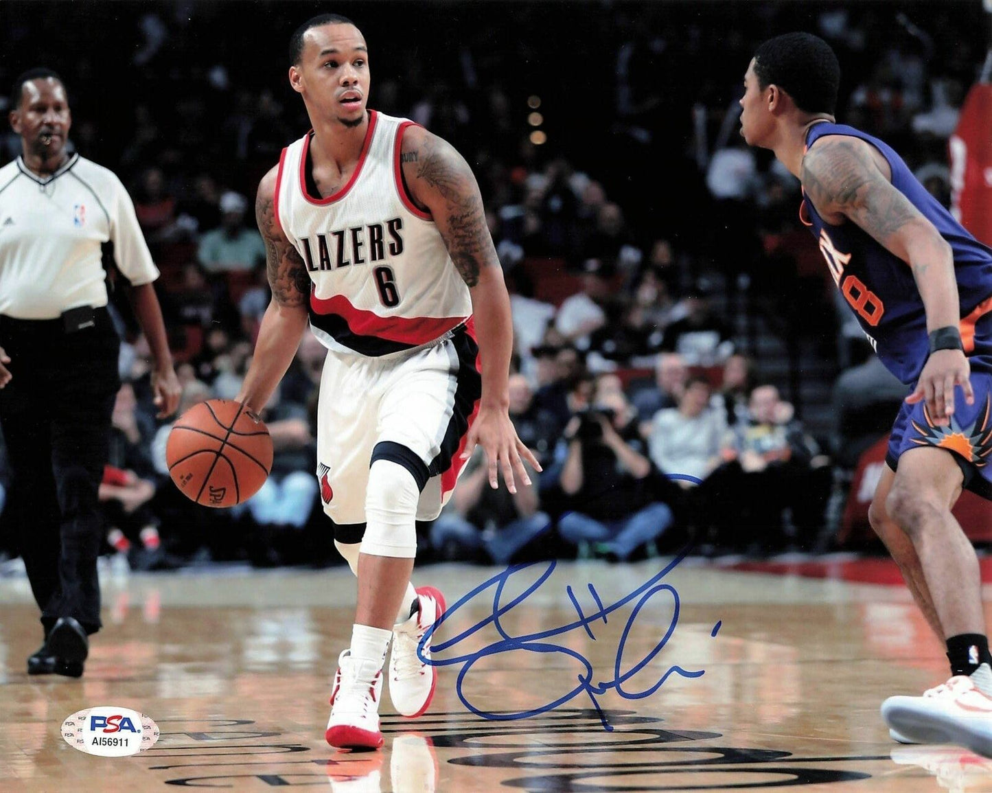 Shabazz Napier signed 8x10  photo PSA/DNA Portland Trailblazers Autographed