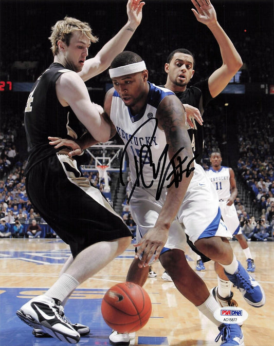 Demarcus Cousins signed 8x10 photo PSA/DNA Autographed Kentucky Wildcats