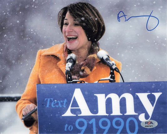 Amy Klobuchar signed 8x10 photo PSA/DNA Autographed Politician