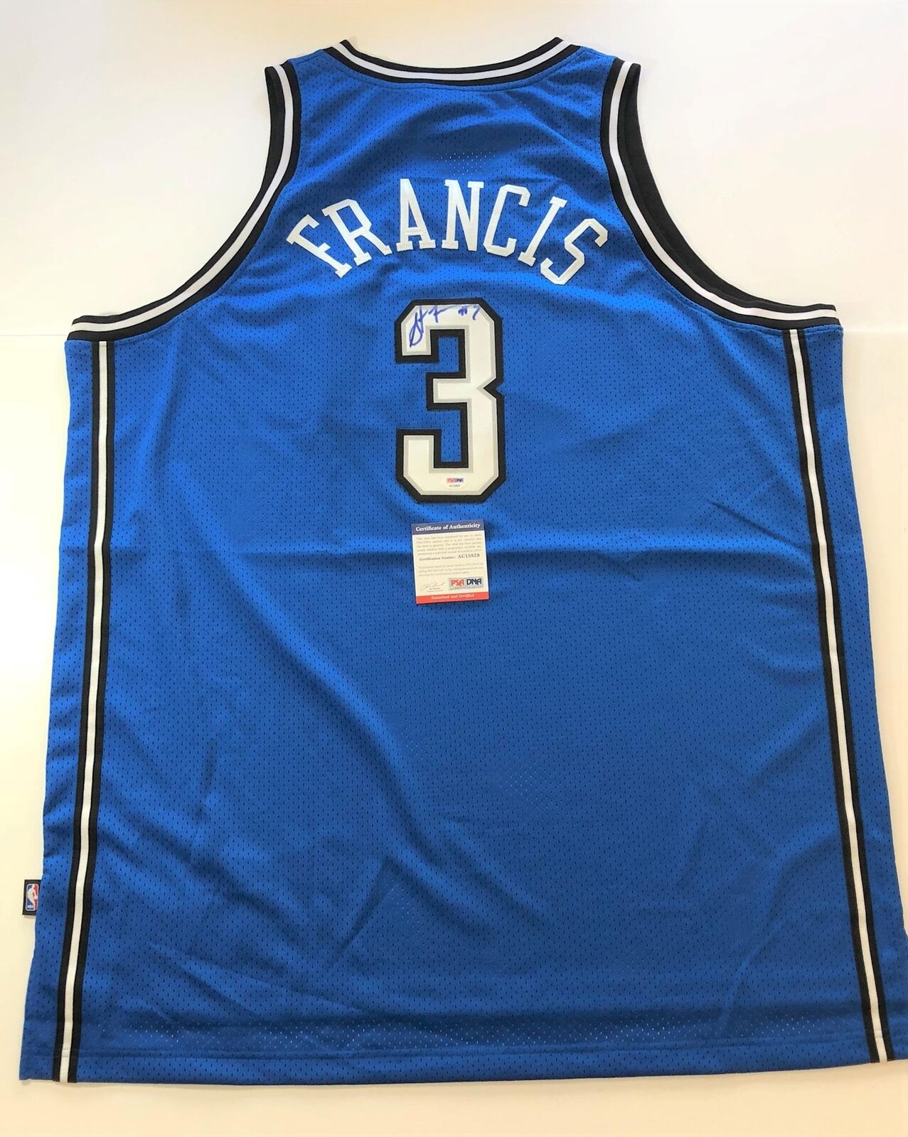 Steve Francis signed jersey PSA/DNA Orlando Magic Autographed