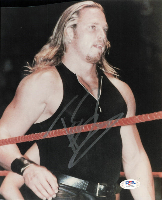 Test Andrew Martin signed 8x10 photo PSA/DNA COA WWE Autographed Wrestling