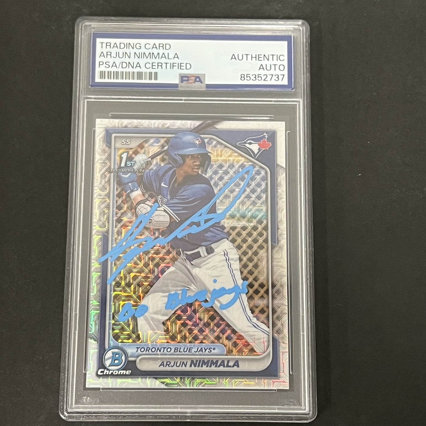 Bowman Chrome #BCP-142 Arjun Nimmala PSA