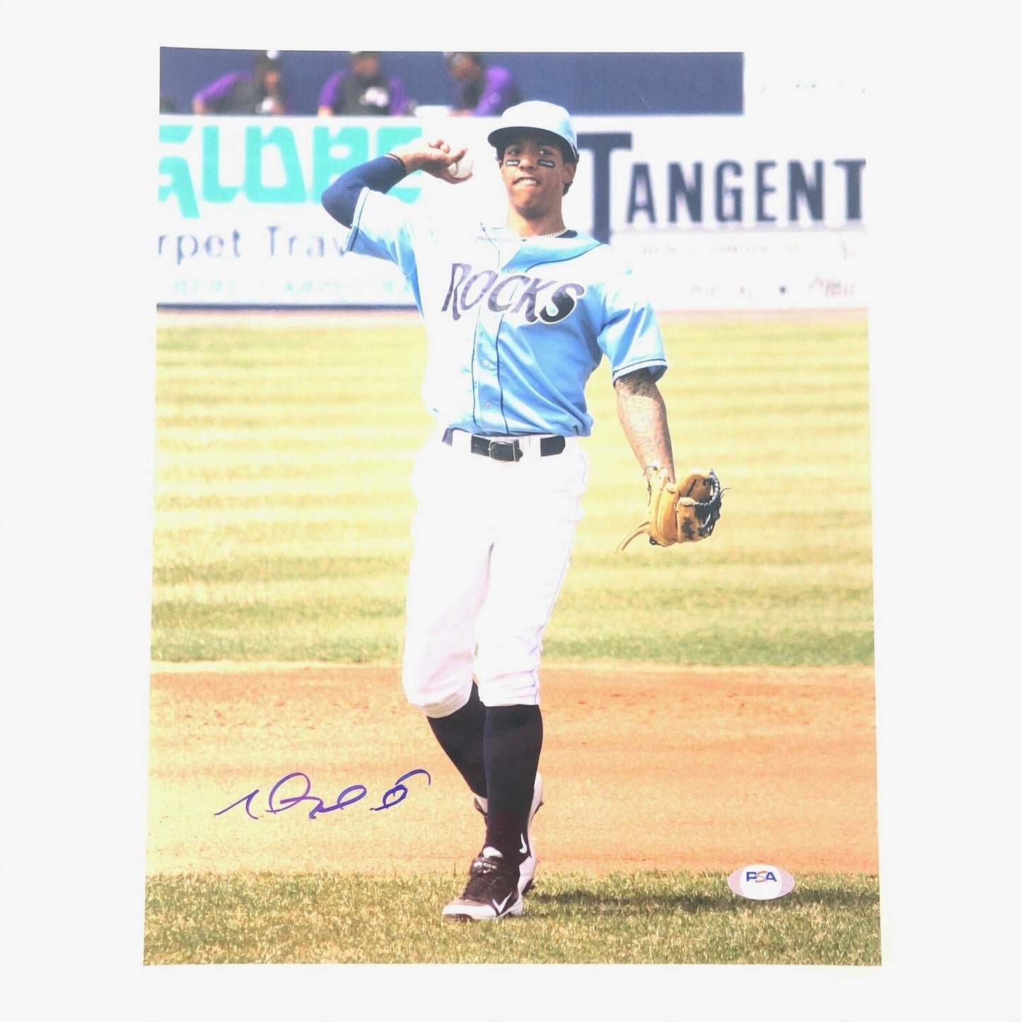 Raul Adalberto Mondesi signed 11x14 photo PSA/DNA Kansas City Royals Autographed