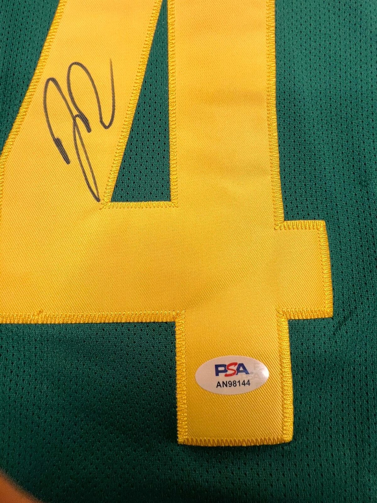 Dillon Brooks Signed Jersey PSA/DNA Oregon Ducks Autographed