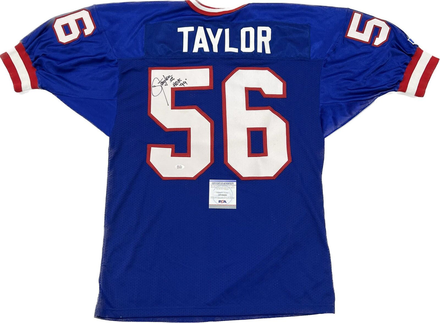 Lawrence Taylor Signed Jersey PSA/DNA New York Giants Autographed